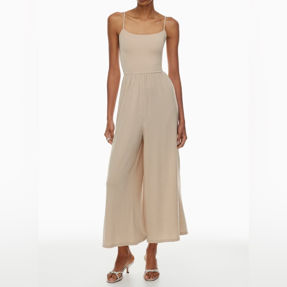 Wilfred Market Wide Leg Jumpsuit - Sand